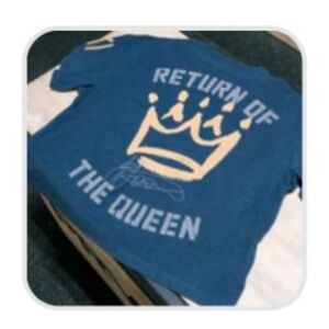 Brand new never worn, sold out Tia Toomey “Return of the Queen crop top.